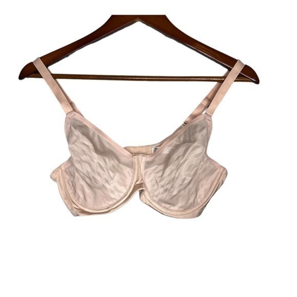 Wacoal underwire bra non molded cups adjustable size 36D
